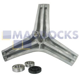 Kit crociera e cuscinetto cestello e guarnizione olio compatibile serie Hotpoint, Indesit WMA, SCR 1400 giri/min 30 mm