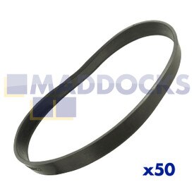 Bulk compatibile per tipo Vax V-025 e V-026 Bulk Plain Polybag confezionato 50x sciolto [equivalenti a 25 paia] cinghie di trasmissione