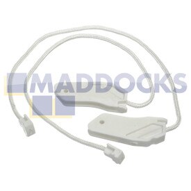 Compatibili per Bosch, Neff, Siemens Multi-Model Fitting Lavastoviglie Cerniera Porta Cavo a Molla (confezione da 2)