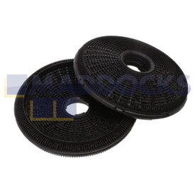 Compatibile per BSH Bosch 'DHZ5276' tipo DWW, filtro a carbone attivo per cappa da cucina serie DWP (confezione da 2)