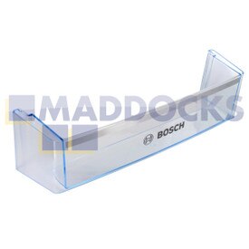 No Longer Available. Order 100-BS-72992 [Genuine Original BSH Bosch KTR16A21/02 Series "Design 2014" Type Door Bottle Shelf Tray (100mm)]