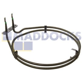 Elemento del forno ventilato originale Bosch, Neff, Siemens "Triple Screw Bracket" (2200W)