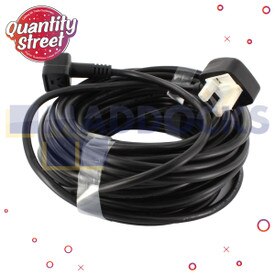 Genuine Original Numatic TT1, TT4 Series Vacuum Cleaner Cable, Socket & UK Plug (20m x 1.5mm 3 Core)