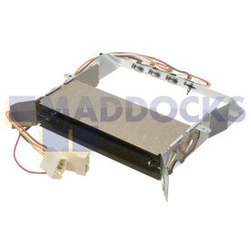 Genuine Original Hotpoint A3D91, H3D81, H3D91; Indesit I3D81 Type Tumble Dryer Heater Element Unit & TOC Thermostat Thermal Cut-Outs