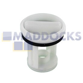 Filtro pompa originale originale Whirlpool, Gorenje, ISE, Asko, Maytag '8801185' per alloggiamento pompa sincrona Hanning