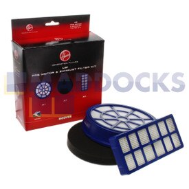 Kit filtro per aspirapolvere originale originale Hoover Breeze Series pre-motore e post-motore (U81)