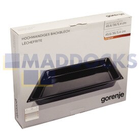 Genuine Original Gorenje BT2366TCSS Series 'XXL Type' Enameled Baking Tray / Pan (456mm x 360mm x 54mm)