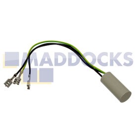 Raccordo multi-modello originale Bosch, Neff, Siemens Iskra 0,1µF + 2x0,010µF Condensatore per lavastoviglie Soppressore di interferenze