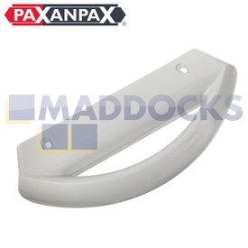 Compatibile per Electrolux Zanussi ZFU19SM, ZFU319EW, NDD9230 Maniglia della porta del frigorifero in plastica bianca tipo
