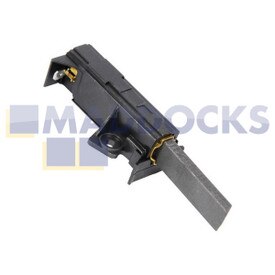 Genuine Original AEG/FHP Motor 'Type L/LX' 4.8mm Terminal Carbon Brushes (38mm x 12mm x 5mm, Pack of 2)