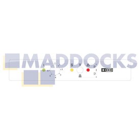 Genuine Original Electrolux Produced Trim Plate Silkscreened Aeg