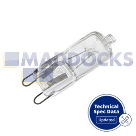 Lampadina a capsula originale per forno Electrolux originale (G9, 230 V, 40 W, 300 ° C)