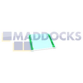 Genuine Original Electrolux Outer Door Glass (Inox)