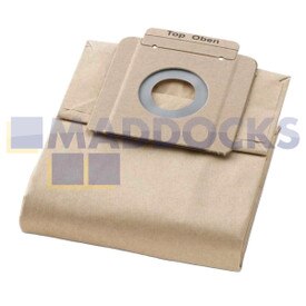 Sacchetti di carta filtranti originali Karcher T7/1, T9/1, T10/1 serie 'Classe M' (confezione da 10)