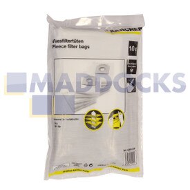 Genuine Original Karcher T7/1, T9/1BP, BV 5/1 Series Vacuum Cleaner SMS Bags (Pack of 10)