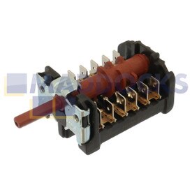 Compatible for Beko OSF, OIF; Blomberg BEO Series 5-Position Grill Selector Switch
