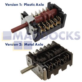 Originale originale Beko OSF, OIF; Selettore grill a 5 posizioni Blomberg Serie BEO