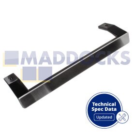 Maniglia della porta del frigorifero originale Beko FFP1671B, serie LP1671DB nera originale