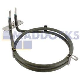 Elemento del forno ventilato originale Beko CS100, CK100, MLB5CDW, BD533AW, BDV555AW serie 'tipo ad avvolgimento spesso' (1600W, 240V)