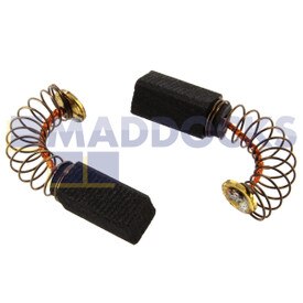 Spazzole in carbonio compatibili tagliaerba profilo quadrato e utensile a motore Black & Decker (13 mm x 6,3 mm x 6,3 mm, confezione da 2)