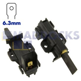 Spazzole in carbonio originali motore Arcelik "Tipo L93MF7" (35 mm x 12 mm x 5 mm, confezione da 2)