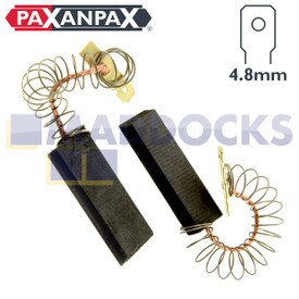 Spazzole in carbonio laminato di alta qualità compatibili Bosch, Neff, Siemens per vari motori Bosch (36 mm x 12 mm x 5 mm, confezione da 2)