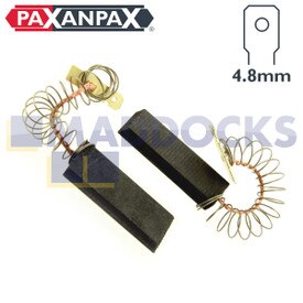 Spazzole in carbonio laminato qualità OEM compatibili Bosch, Neff, Siemens per vari motori Bosch (36 mm x 12 mm x 5 mm, confezione da 2)