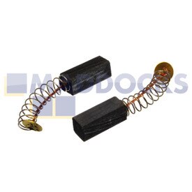 Compatibile per trapano Bosch, levigatrice, taglierina, cacciavite, seghetto alternativo, spazzole di carbone motore tagliasiepi (6,5 mm x 6,5 mm x 17 mm, confezione da 2)
