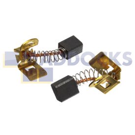 Compatibile per Bosch GSB, trapano serie GSR; Spazzole in carbone per cacciavite (6 mm x 7,5 mm x 9 mm, confezione da 2)