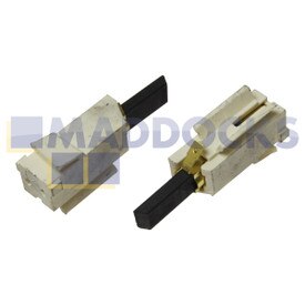Spazzole in carbonio originali laminate motore GEC/GDA (25 mm x 9 mm x 4 mm, confezione da 2)