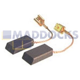Spazzole in carbonio originali motore Hoover "Tipo SD22PB" (25 mm x 12,5 mm x 5 mm, confezione da 2)