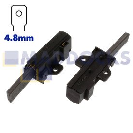 Spazzole in carbonio compatibili motore SOLE ACC (40 mm x 13 mm x 5 mm, confezione da 2)