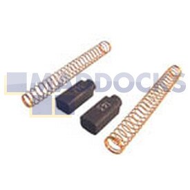 Spazzole in carbonio compatibili Hoover Junior 1334 VC143 (22 mm x 7,5 mm x 6,2 mm, confezione da 2)