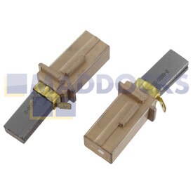 Spazzole in carbonio originali produzione Ametek Lamb per motori da 7,2" 220-240 V per barra 28, commutatori da 1,339" (833450-53, 26 mm x 14 mm x 8 mm, confezione da 2)