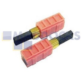 Spazzole in carbonio originali produzione Ametek Lamb per motori da 5,7", 24 V (833273-50, 35 mm x 11 mm x 6 mm, confezione da 2)