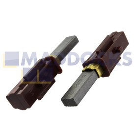 Spazzole in carbonio originali produzione Ametek Lamb per motori da 4,3, 4,8 e 5,7" 220-240 V, larghezza 0,248" larghezza per barra 22, commutatori da 1,125" (833378-50, 30 mm x 11 mm x 7 mm, confezione da 2)