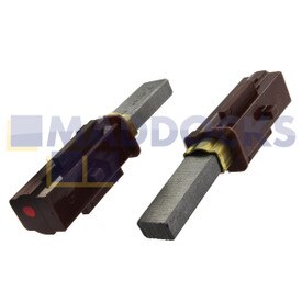 Spazzole in carbonio originali produzione Ametek Lamb con meccanismo di arresto automatico per motori da 4,3, 4,8 e 5,7", 220-240 V per commutatori barra 22 da 1,125" (833472-50, 30 mm x 11 mm x 6,5 mm, confezione da 2)
