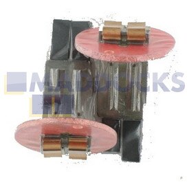 Genuine Original Ametek Lamb Produced Carbon Brushes (833207-51, Pack of 2)