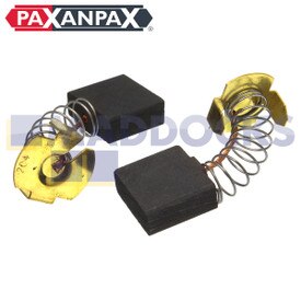 Compatibile con spazzole di carbone per motori elettrici tipo Makita CB204 (7 mm x 18 mm x 16 mm, confezione da 2)
