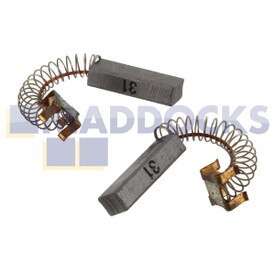Spazzole originali in carbonio per motore Panasonic Numatic UDS1050SN, UDS1051SN, UDS1053SN (30 mm x 11 mm x 7 mm, confezione da 2)