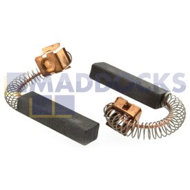 Spazzole in carbonio compatibili motore Numatic D21004N B21004N (8 mm x 6 mm x 30 mm, confezione da 2)