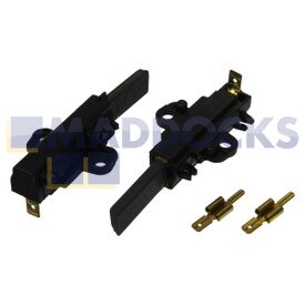 Spazzole in carbonio rotonde motore compatibili Ceset (31 mm x 12 mm x 5 mm, confezione da 2)