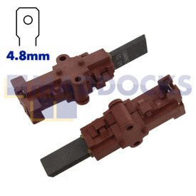 Spazzole in carbonio compatibili motore ACC (26 mm x 12 mm x 5 mm, confezione da 2)