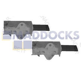 Genuine Original Zem/Sole Motor Carbon Brushes (30mm x 12mm x 5mm, Pack of 2)