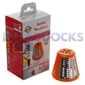 Cono arancione a griglia fine originale Tefal Fresh Express serie HV4 originale