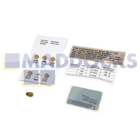 Kit conversione GPL per fornello originale Leisure per vari modelli
