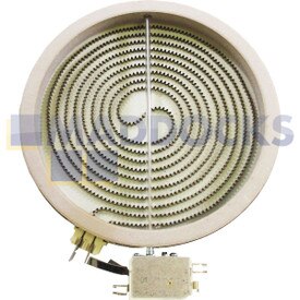 Elemento Piastra Riscaldante Alogena Media in Ceramica Originale Hilight BSH Bosch NKT, NST, PKE, PKF, PKN; Neff T1300, T1700; Siemens ET725601E (180mm)