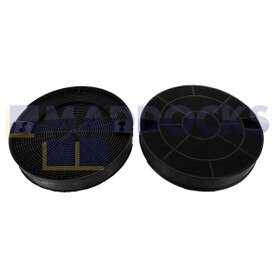 Filtro carbone attivo compatibile Indesit tipo DO29 (confezione da 2)