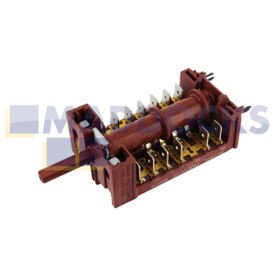 Interruttore selettore forno originale serie Bush CDO50W, LC60W, LCDO60BL, LCDO60SS, LDC60W, AE56DA