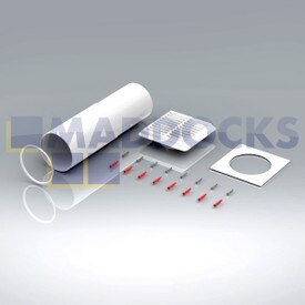 No Longer Available. Discontinued [Universal 100mm Round Telescopic Return Air Box Set]